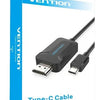 Cable tipo c a HDMI 2 Mts. CGUBH Vention