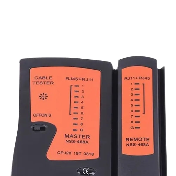 Tester de redes RJ11/RJ45 Roditec