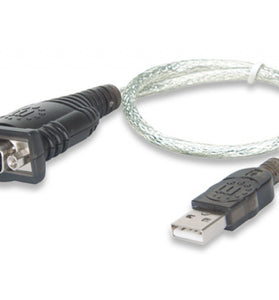 Adaptador USB a Serial Manhattan