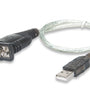 Adaptador USB a Serial Manhattan