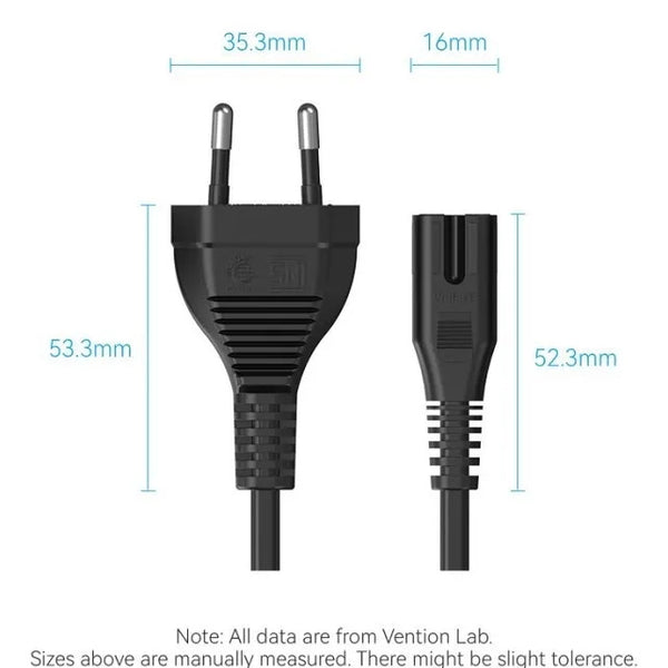 Cable Poder tipo 8 ZCIBAC Vention 2 en linea