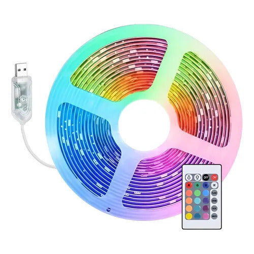 Tira Led RGB 20 Metros c/Control Remoto