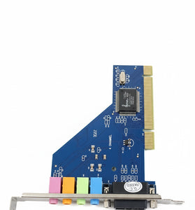 Tarjeta de sonido PCI Cmi1938 4 canales Roditec