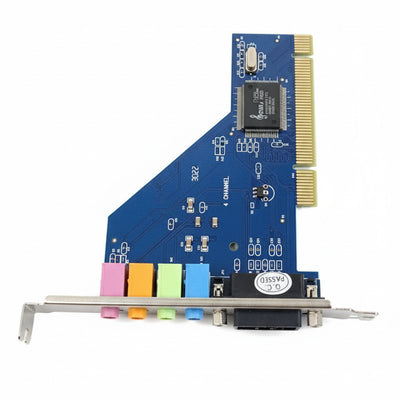 Tarjeta de sonido PCI Cmi1938 4 canales Roditec