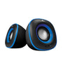 Parlante Xtech XTS-115 2.0 3.5mm/USB 6W Azul