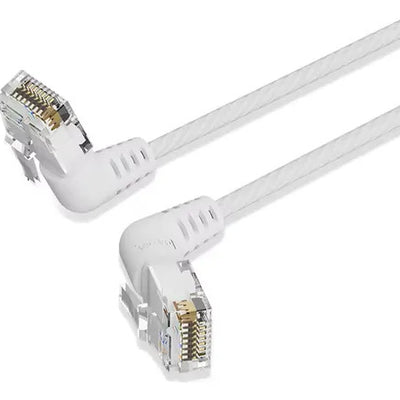 Patchcord Vention Blanco 2 Metros 90° CAT6A IBOWH
