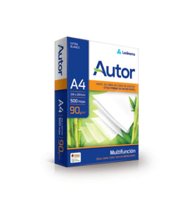 Papel A4 Autor 90g x 500 Hojas