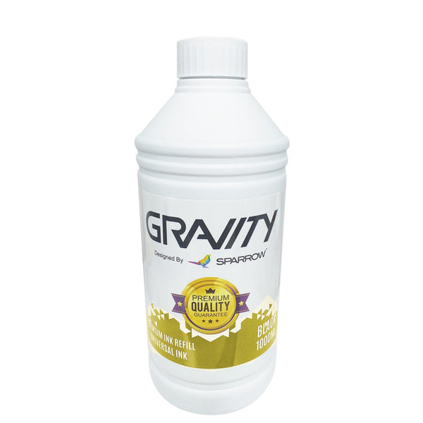 Tinta 1 litro Amarillo Gravity  Universal