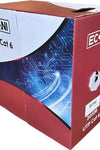 Cable UTP ECONI CAT 6 Bobina 305 Metros CCA Exterior
