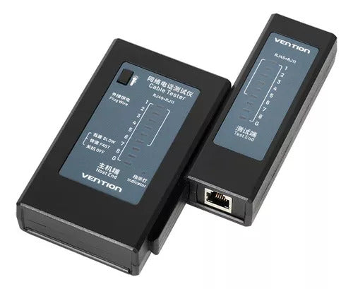 Tester de red Vention KEFB0 RJ11 / RJ 45 Bateria o Micro USB