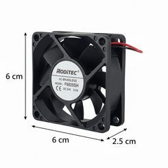 Fan Cooler Roditec 6 x 6 x 2.5 cm 24v