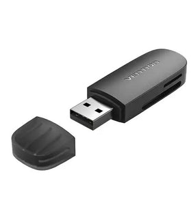 Lector memoria Vention USB 3.0 SD+TF CLFB0