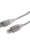 Cable USB Impresora A/B 5.0 mts Manhattan