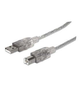 Cable USB Impresora A/B 5.0 mts Manhattan