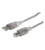 Cable USB Impresora A/B 5.0 mts Manhattan