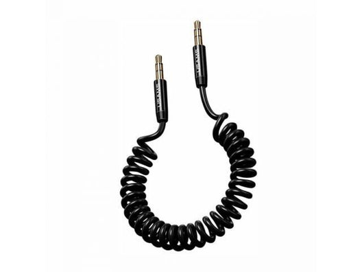 Cable Audio Plug M/M 1.5 mts. USAMS Auxiliar espiral