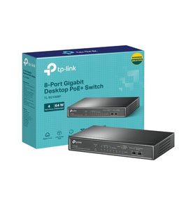 Switch TP-Link TL-SG1008P 8 Bocas Gigabit 4 POE
