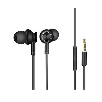Auriculares Aiwa AWF1BK Cabledo Negro Ergonómicos