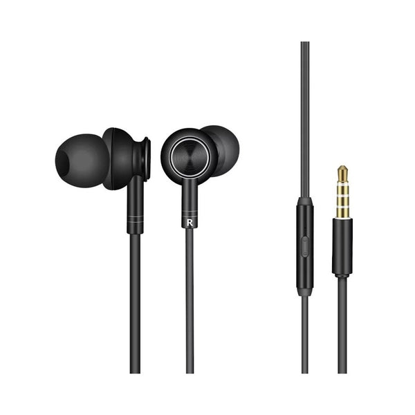Auriculares Aiwa AWF1BK Cabledo Negro Ergonómicos