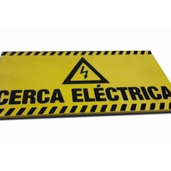 Cartel Cerca Electrica