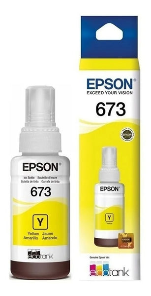 Tinta Epson Original 673 Amarillo