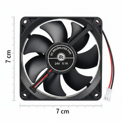 Fan Cooler Roditec 7 x 7 cm 24v