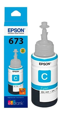 Tinta Epson Original 673 Light Cyan