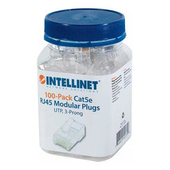 Conector RJ-45 Cat 5E Intellinet x 100 unidades