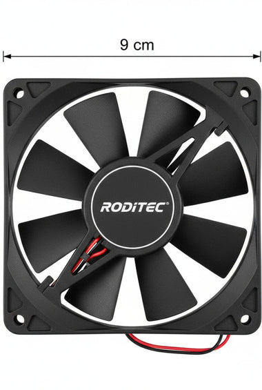 Fan Cooler Roditec 9 x 9 cm 24v