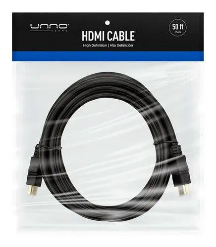 Cable HDMI M/M 15 Metros UNNO