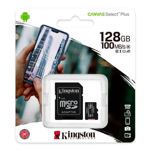 Memoria Micro SD 128Gb Clase 10