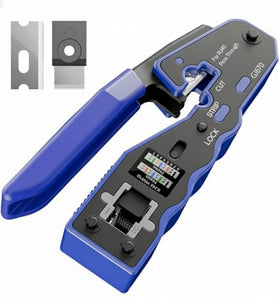 Pinza Crimpadora Pass Through RJ11-45 CAT 5,6,7,8