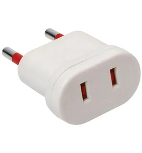 Adaptador Conatel Ficha Americana Blanco