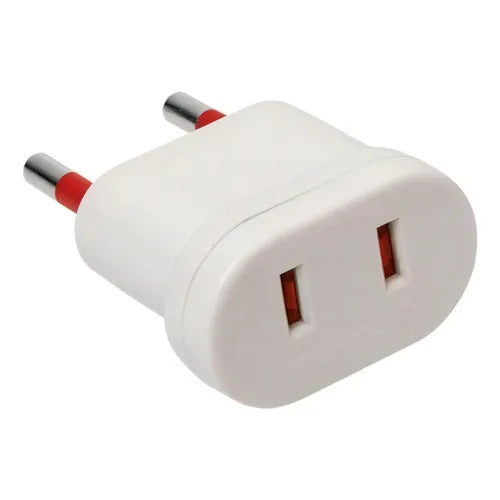 Adaptador Conatel Ficha Americana Blanco