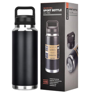 Termo 800 ML Sport Bottle color Negro