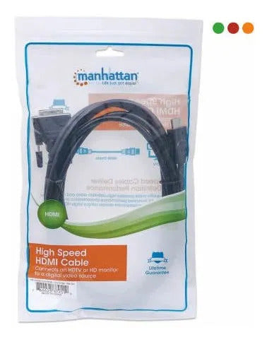 Cable HDMI (M) a DVI-D (M) 3.0Mts Manhattan