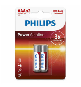 Pilas Philips AAA x 2 unidades