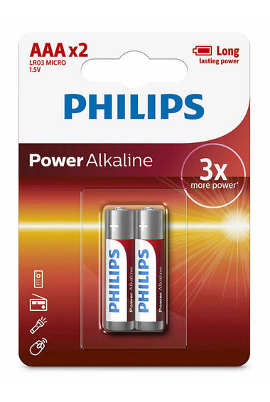 Pilas Philips AAA x 2 unidades