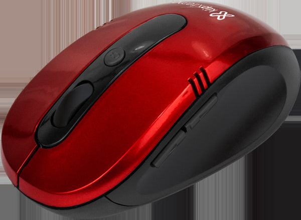 Mouse KlipXtreme KMW-330BK Vector 6 Botones Inal.