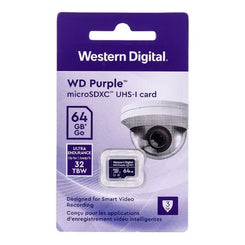 Memoria Micro SD WD Purple 64GB