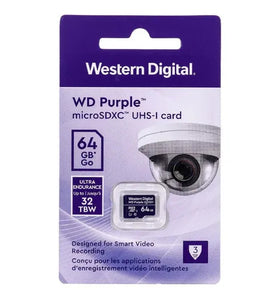 Memoria Micro SD WD Purple 64GB