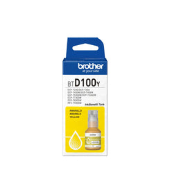 Tinta Brother D100Y Amarillo 48.8 ML Original
