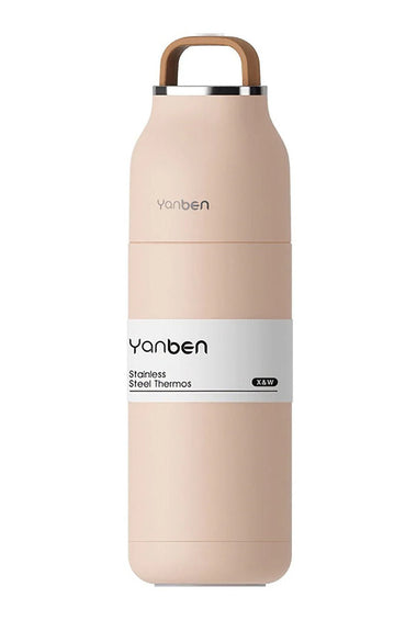 Termo Yanben  350 Ml Rosa