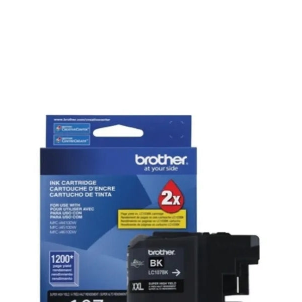 Cartucho Brother LC107BK Negro