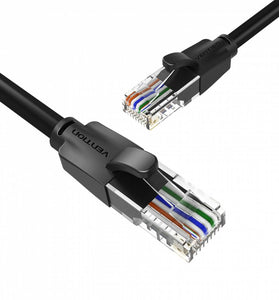 Patchcord Vention BLACK 1M CAT6 IBEBF