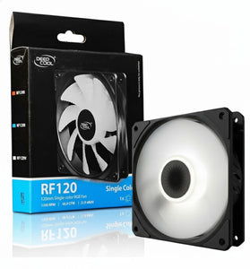 Fan Cooler Gamer Deepcool RF-120WH 12 x 12 cm Blanco
