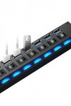 Hub USB 2.0 7 Puertos con Llave