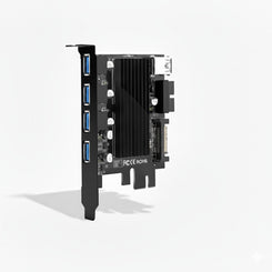 Hub interno Rocketek HC424 USB 3.0 5 Puertos