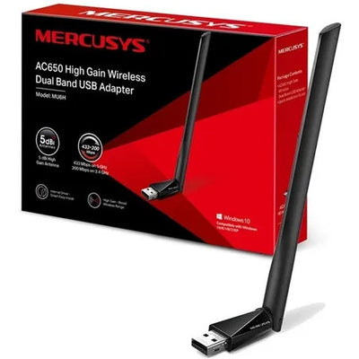 Tarjeta de Red USB Mercusys MU6H DualBand AC650