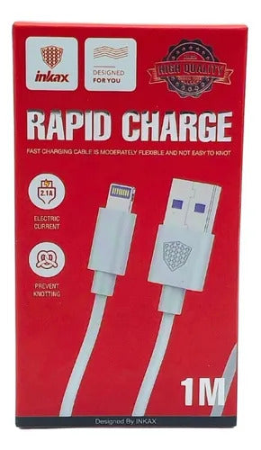 Cable Inkax CB-01 USB Iphone 1 Metro 2.1A